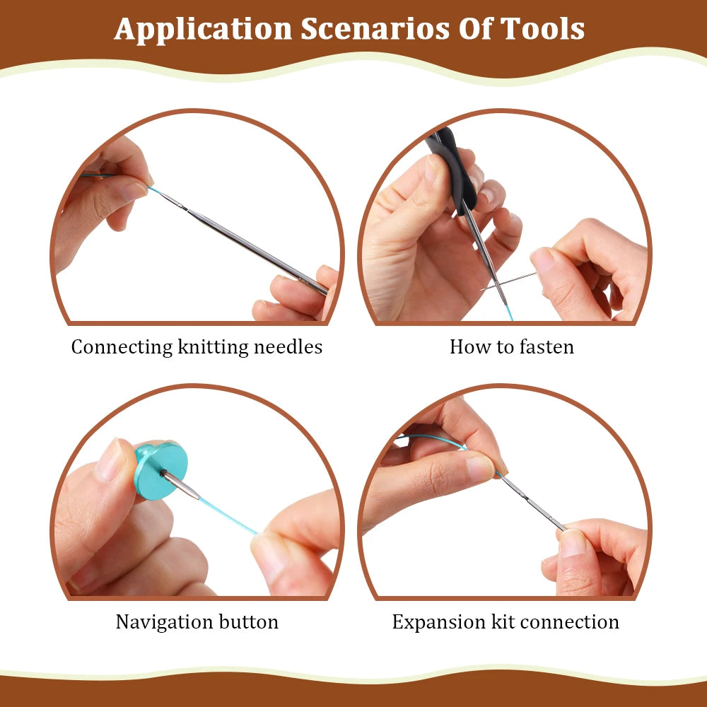 Needle Threader for Hand Sewing, Machine Needles & Needlecraft Accessories