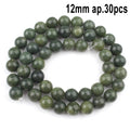 Stone Beads Green Jade-Style Faceted Mixed Shapes for DIY Jewelry Making