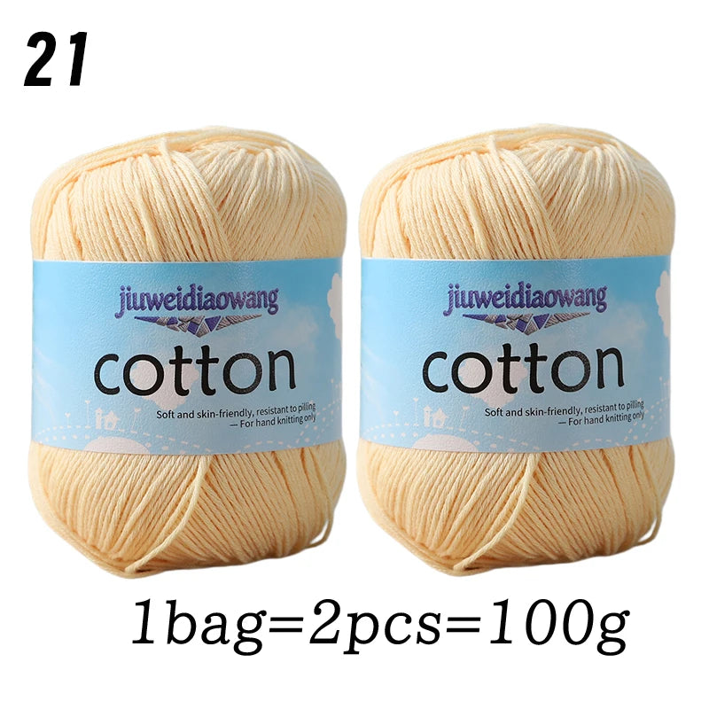 Yarn, Solid Color for Knitting Sweaters, Cushions, Blankets & Craft Projects