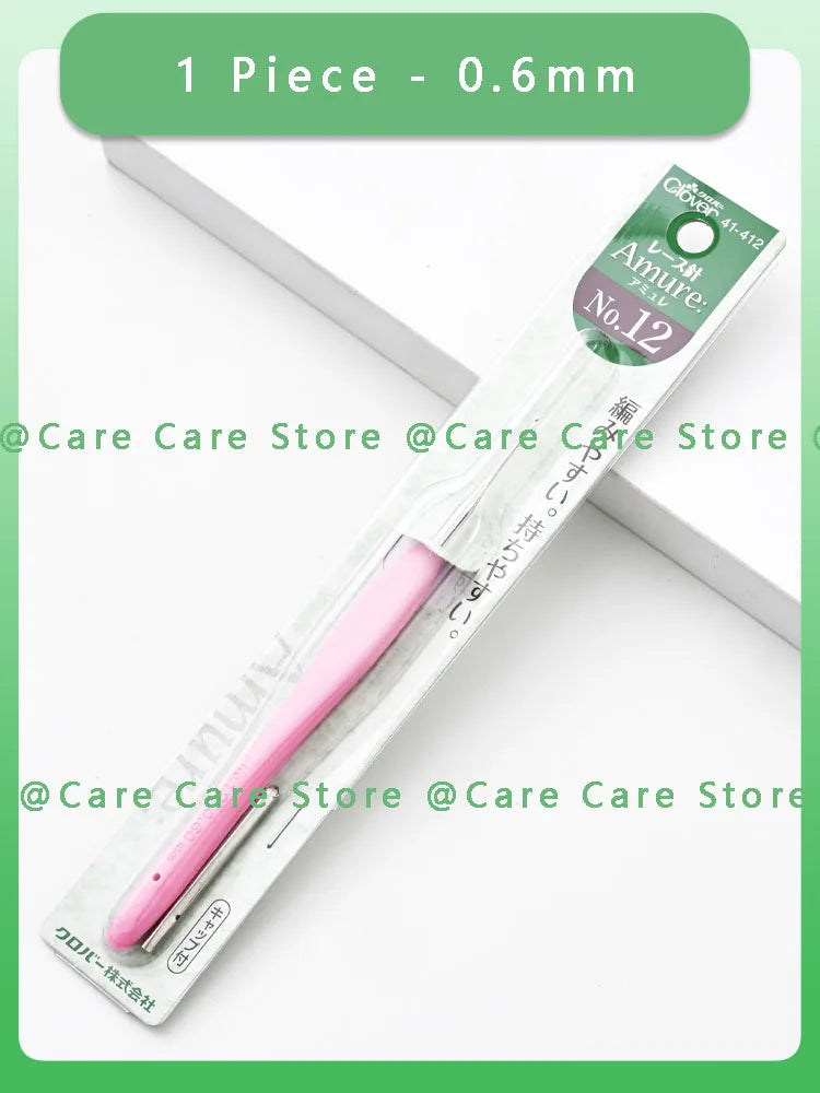 Crochet Hooks, Clover Amure for Handmade Yarn Crafts, Lace & Needlework