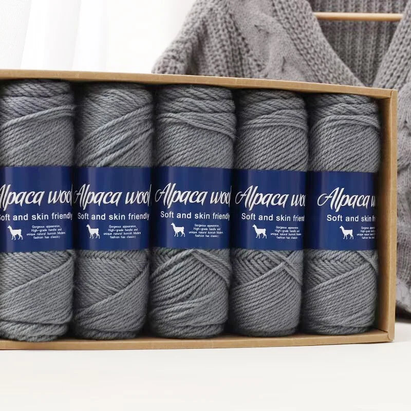 Yarn, Coarse for Hand Knitting Coats, Jackets, Sweaters & Winter Scarves