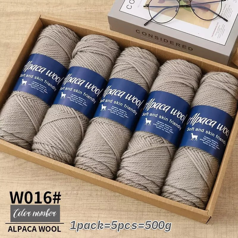 Yarn, Coarse for Hand Knitting Coats, Jackets, Sweaters & Winter Scarves