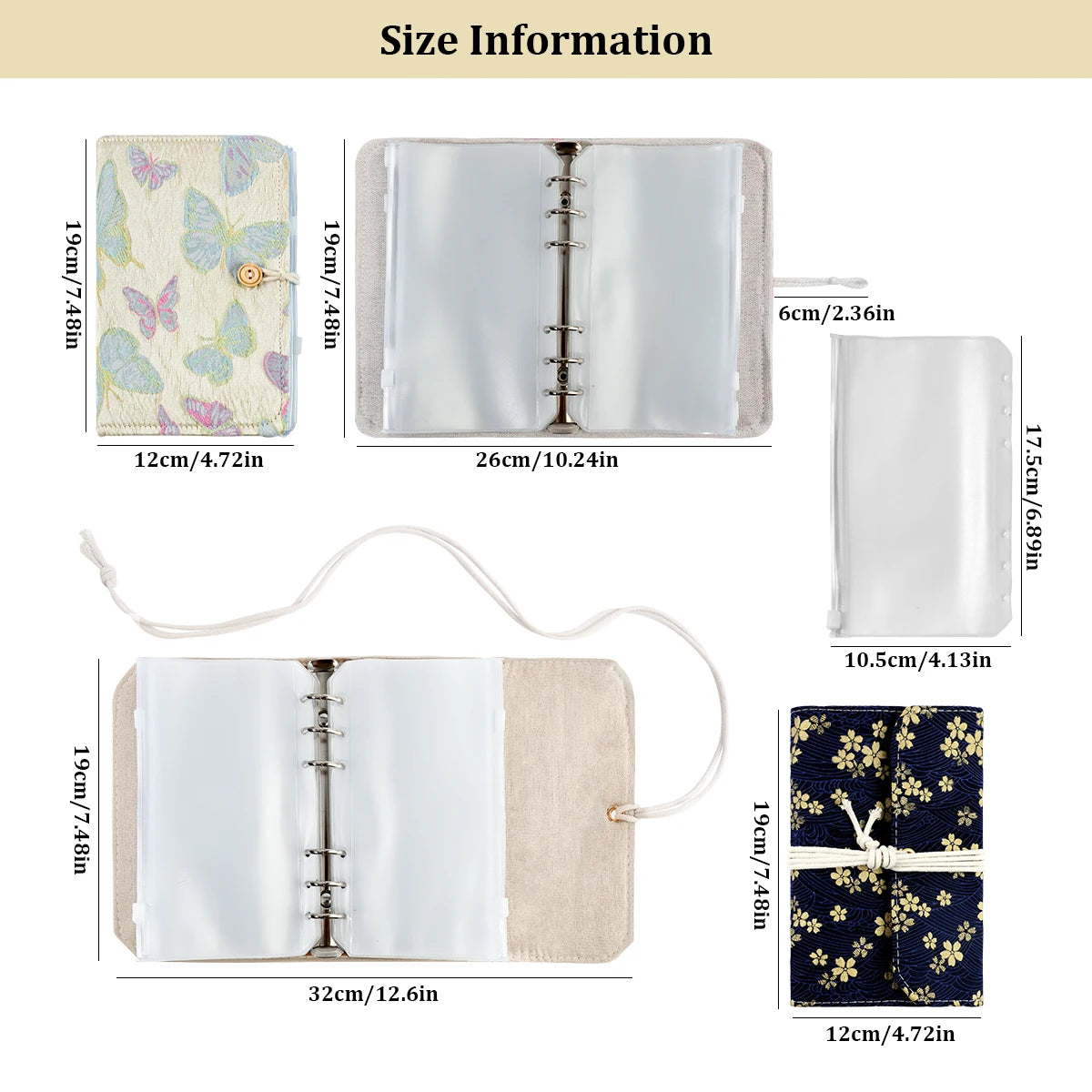 Knitting Needle Organizer Set for Circular Needles & Needlecraft Storage