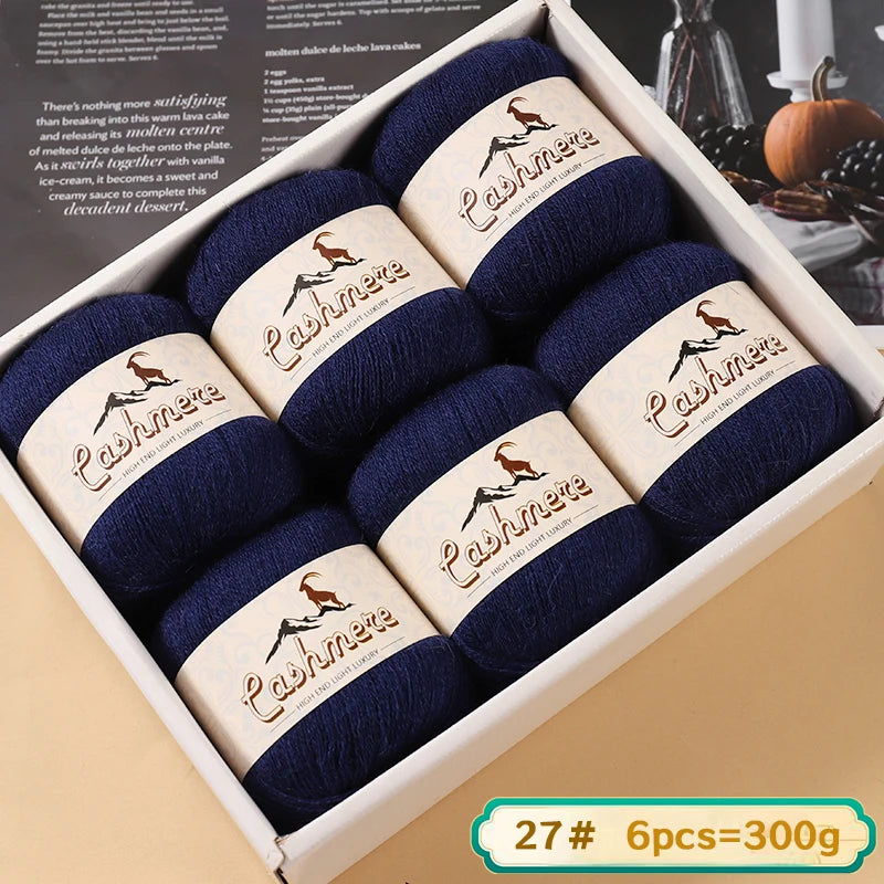 Yarn, Fine for Hand Knitting Sweaters, Scarves, Hats & Winter Accessories
