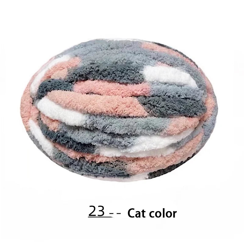 Yarn, Extra-Thick Chenille for Blankets, Cushions, Pet Beds & Cozy Crafts
