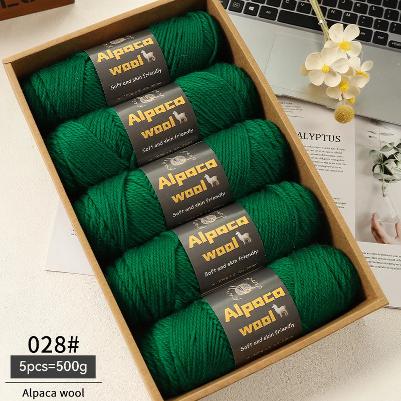 Yarn, Chunky for Knitting Sweaters, Coats, Hats, Gloves & Leg Warmers