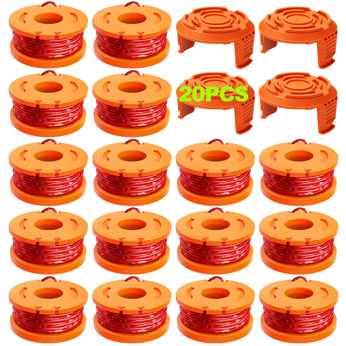 Worx Trimmer Line Spool Refills 10 spools or 20 spools