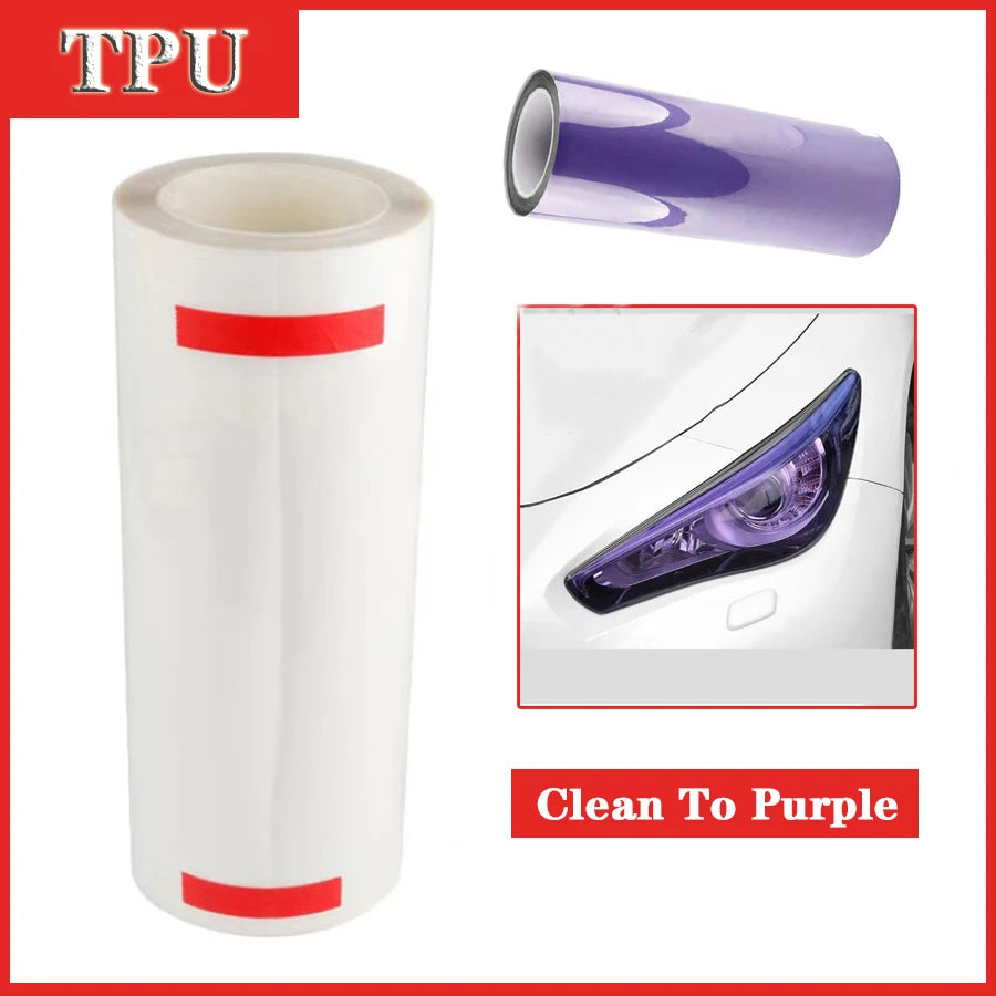 Automotive TPU Headlight Film Intelligent Premium Quality Replacement Accessory