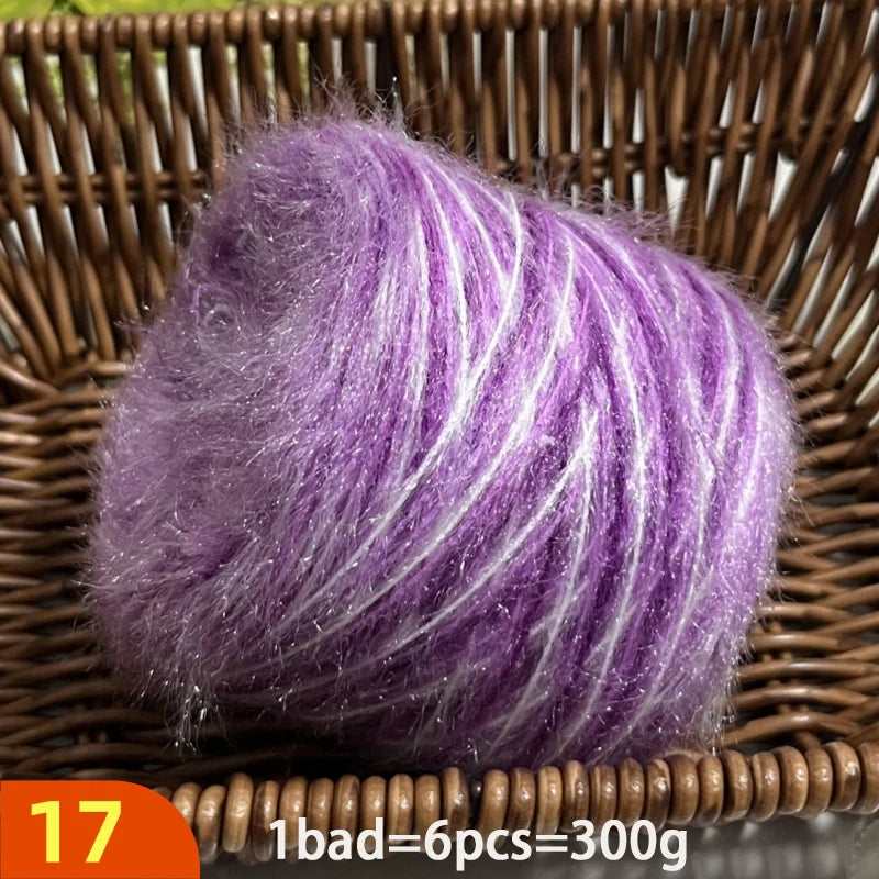 Yarn, Long-Pile for Sweaters, Scarves, Jackets, Shawls & Handmade Hats