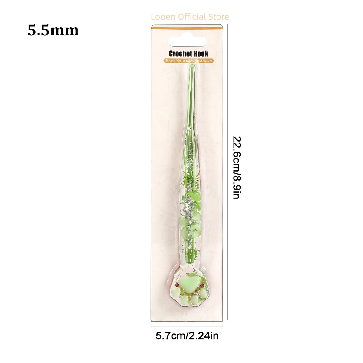 Crochet Hooks, Macaron Cat Paw Handles for Handmade Yarn & Craft Projects