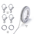 Jewelry Making Kits Stainless Steel Chain Bulk Chains Link Chain Craft Supplies