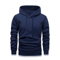 Hoodie Men's Pullover Fleece Drawstring Kangaroo Pocket Casual Warm 8 Colors
