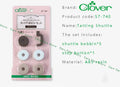 Tatting Shuttle Set, Clover with Interchangeable Bobbins for Lace Crafts