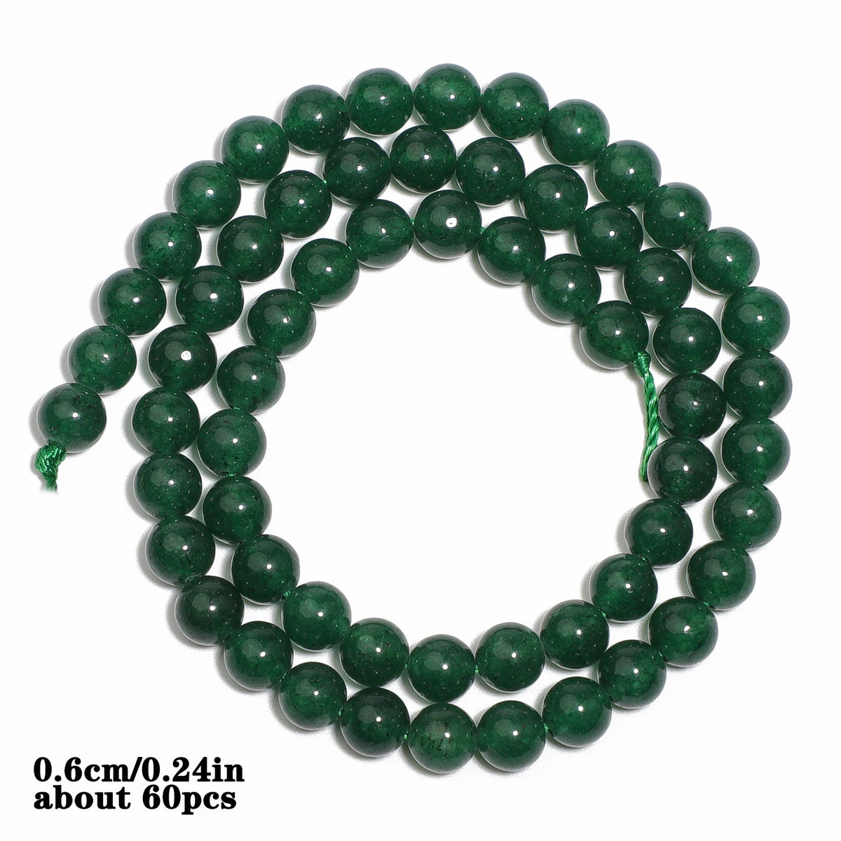 Stone Beads Green Chalcedony-Style Mixed Shapes for DIY Jewelry Making