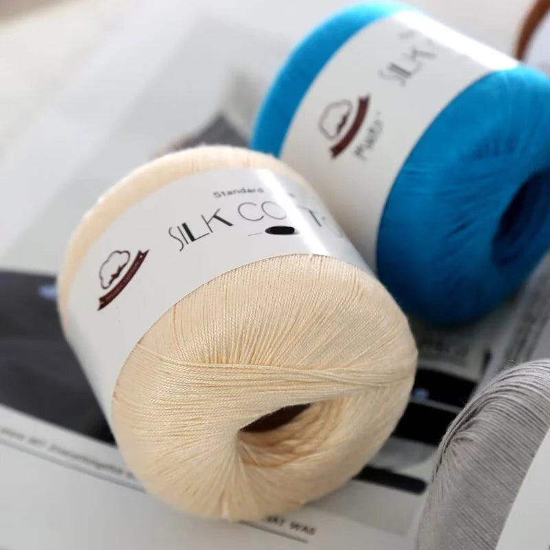 Yarn, Fine Lace for Openwork Shawls, Sweaters, Hats & Handmade Crochet