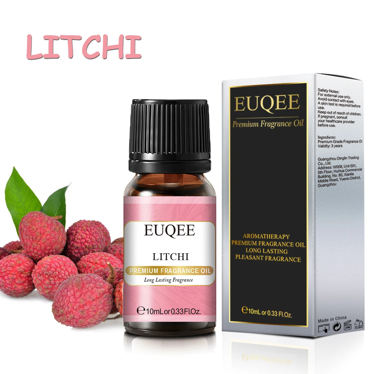 EUQEE 10ml Sweet Fruit Fragrance Oil — 8 Scents for Candles & Soap