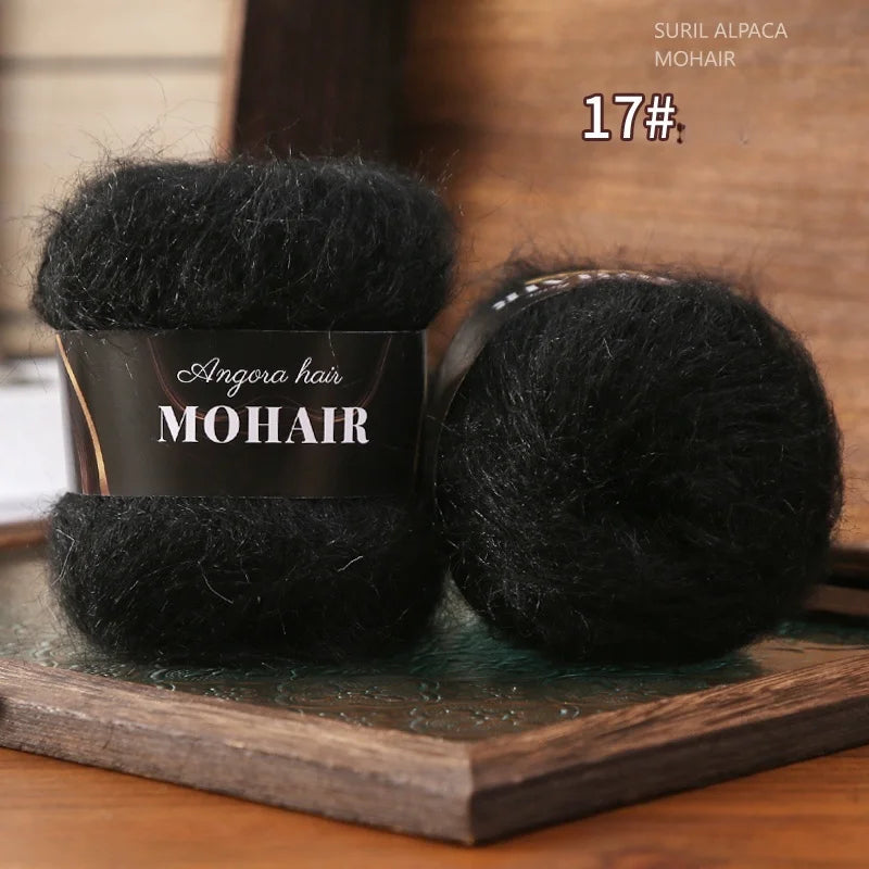 Yarn, Colorful for Crochet Sweaters, Openwork Coats, Hats & Shawls