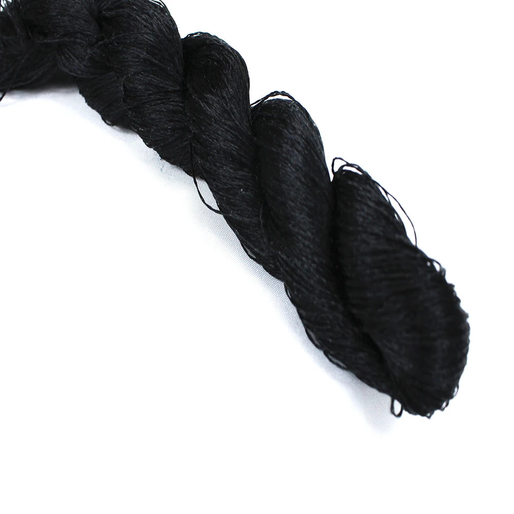 Embroidery Thread, Black & White Colors for Hand Embroidery & Cross-Stitch