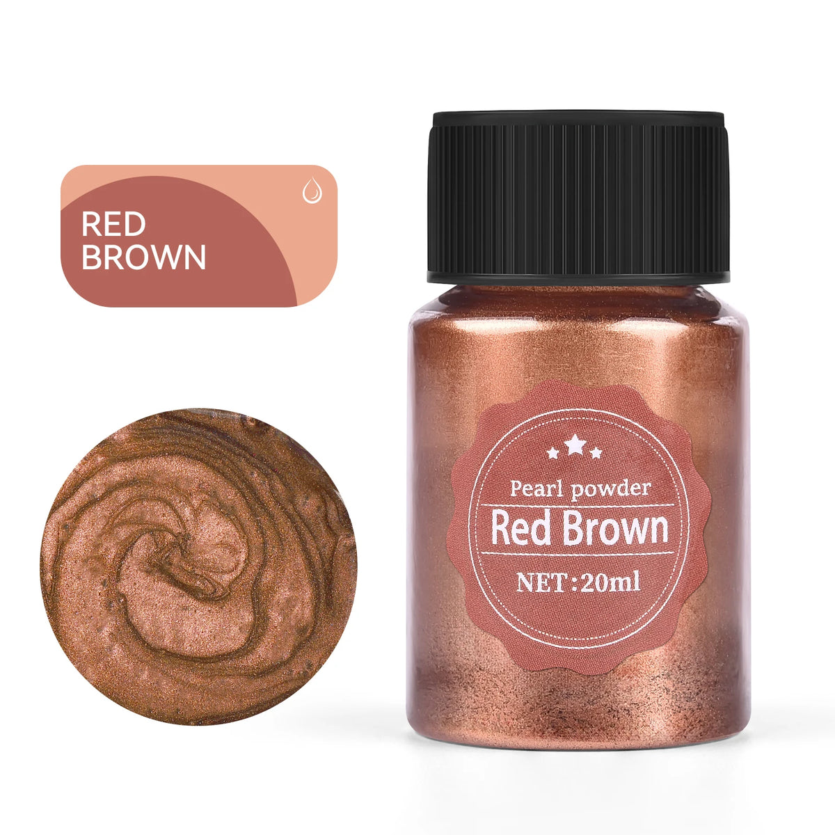 Pearlescent Mica Powder 20ml — 24 Colors for Candles, Resin & Soap