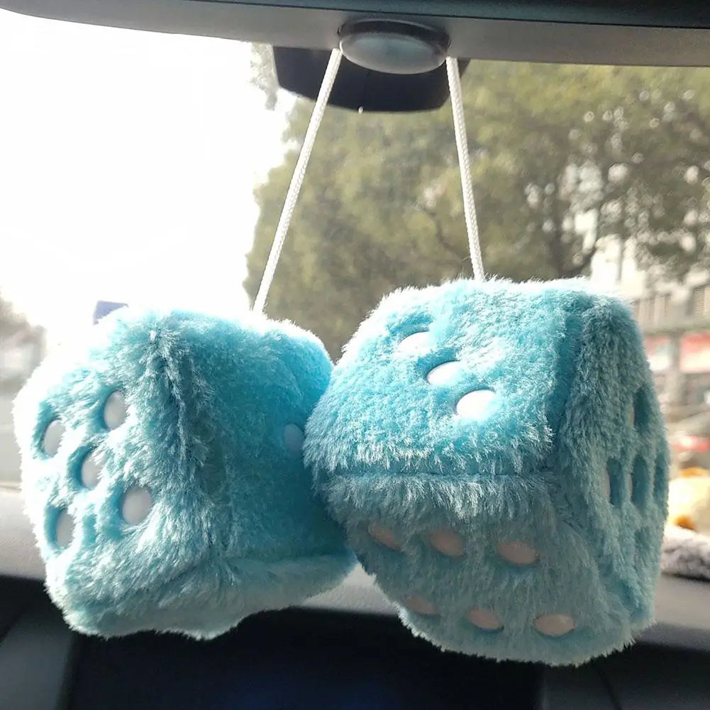 Big Long Hair Hot Stamping Car Dashboard Ornament Decoration