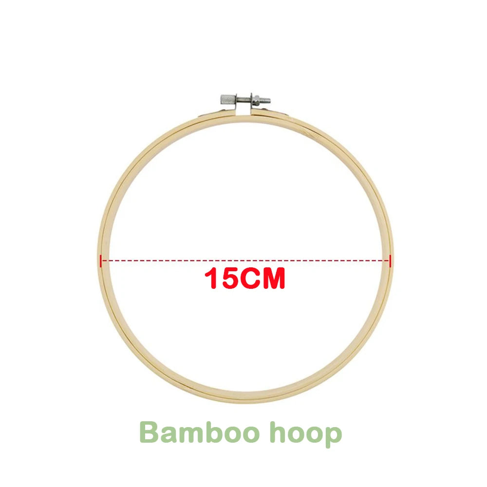 Embroidery Hoops, Round Frame Rings for Cross-Stitch & Needlecraft Projects
