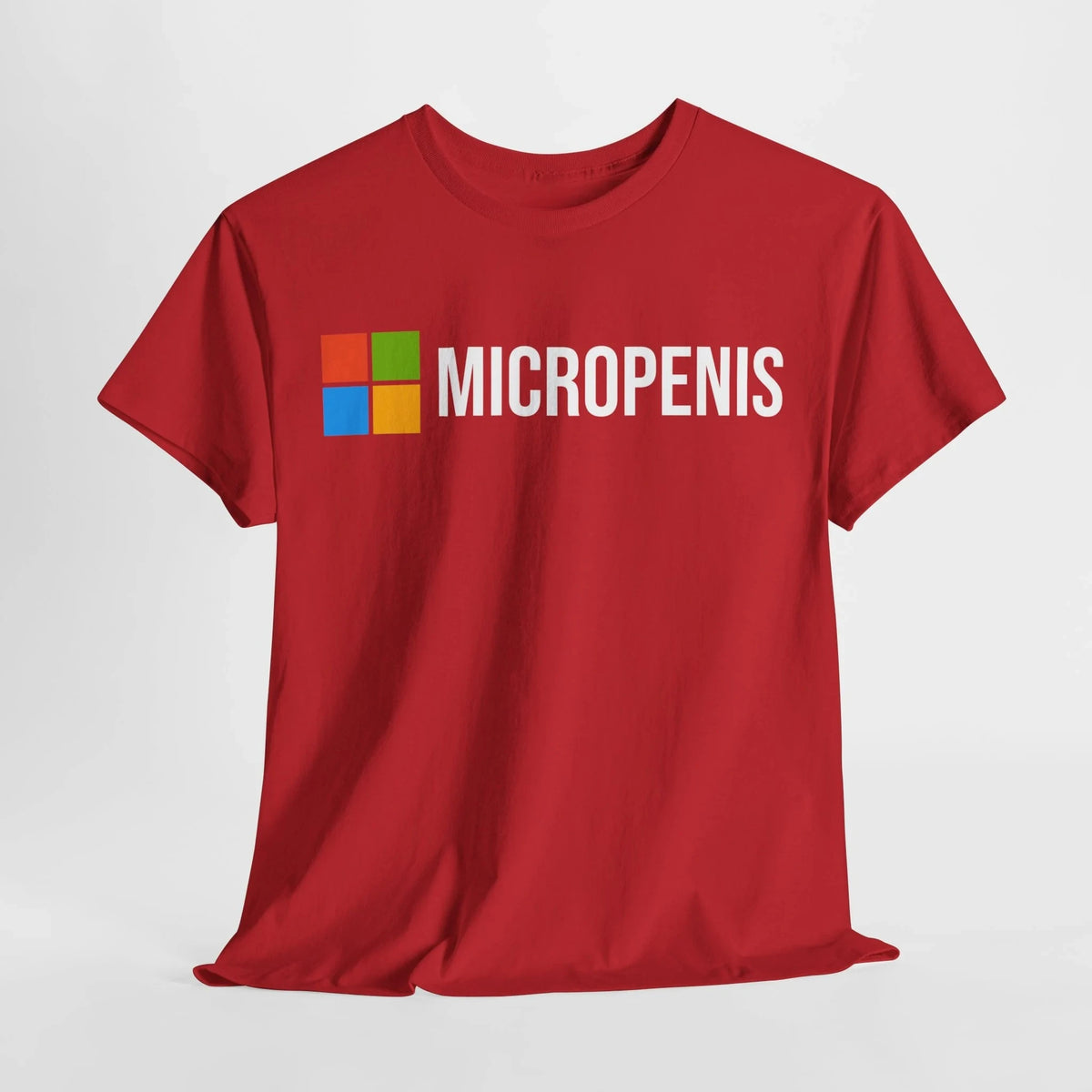 T-Shirt Unisex Micropenis Parody Funny Meme Geek Humor Novelty Tee