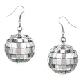 Stylish Retro Disco Ball Pendant Earrings - Exquisite, Creative, Festival Party Gift Jewelry