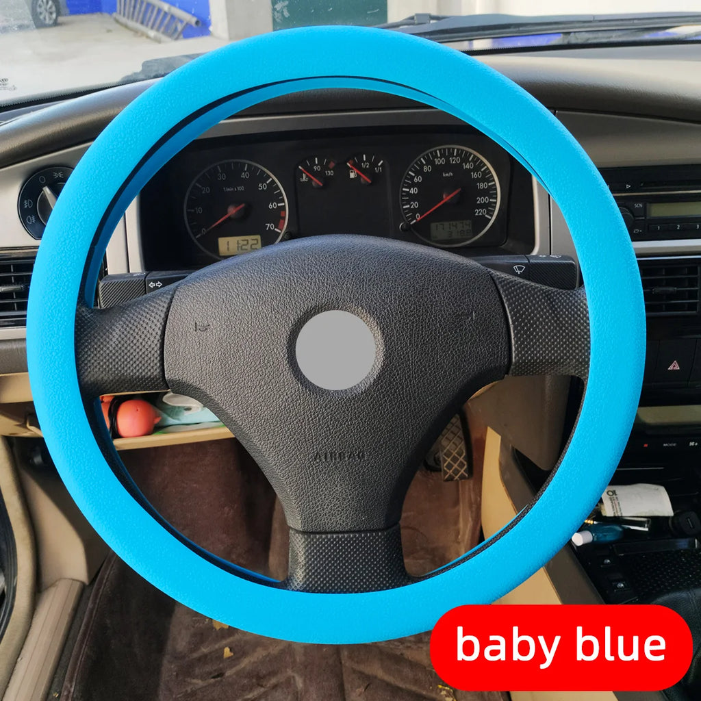 General Motors Silicone Steering Wheel Steering Wheel Cover Anti-Slip Comfort