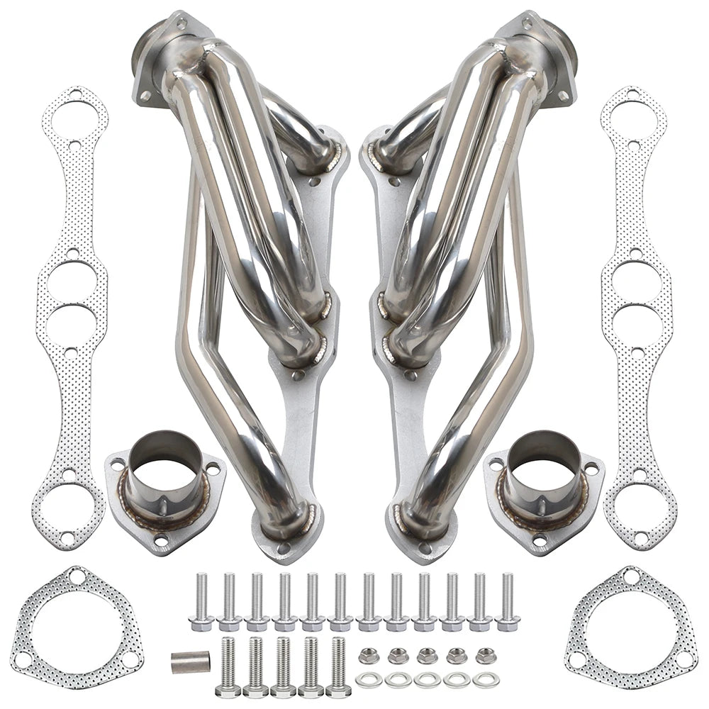 Small Block Chevy SBC Conversion Exhaust Headers Kit for Chevy S10 S15 V8 283 305 327 350