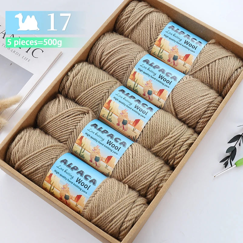 Yarn, Coarse for Knitting Sweaters, Coats, Shawls & Handmade Accessories