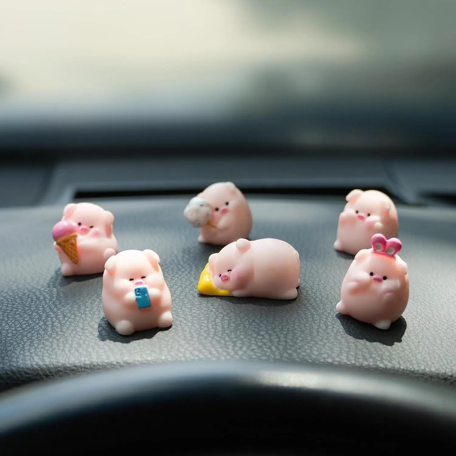 Cute Mini Animal Car Dashboard Car Dashboard Ornament Decoration