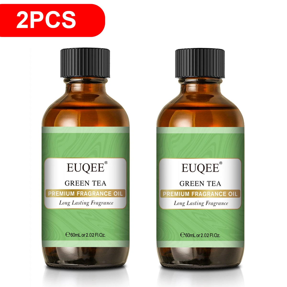EUQEE Premium Fragrance Oil 60ml Glass Dropper Candle Soap Diffuser 13 Scents