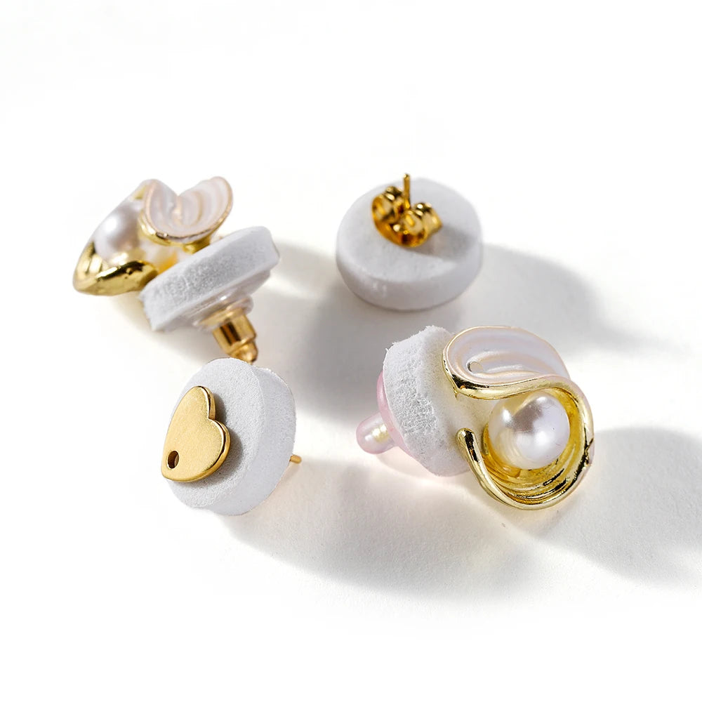 Earring Protective Pads Ear Studs Foam Shockproof Anti-Push DIY Jewelry Making