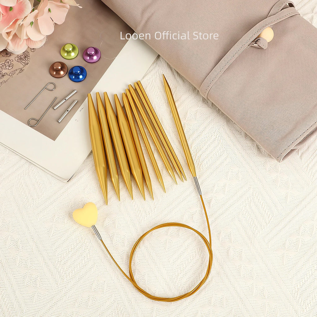 Crochet Hooks, Detachable Set with Storage Bag for Handmade Yarn Projects