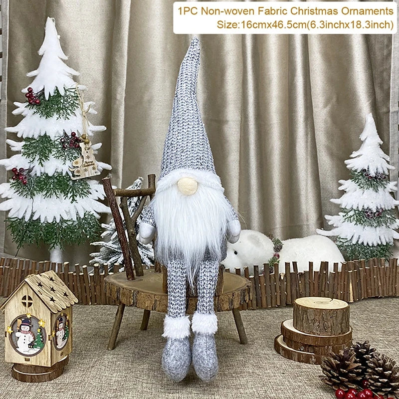 Christmas Doll Ornaments Merry Christmas Decorations For Home Xmas Decor Gifts