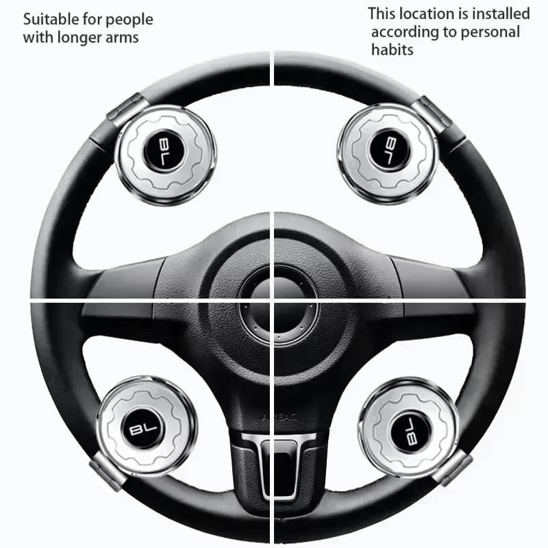 Universal Car Steering Wheel Booster Steering Wheel Cover Anti-Slip Comfort