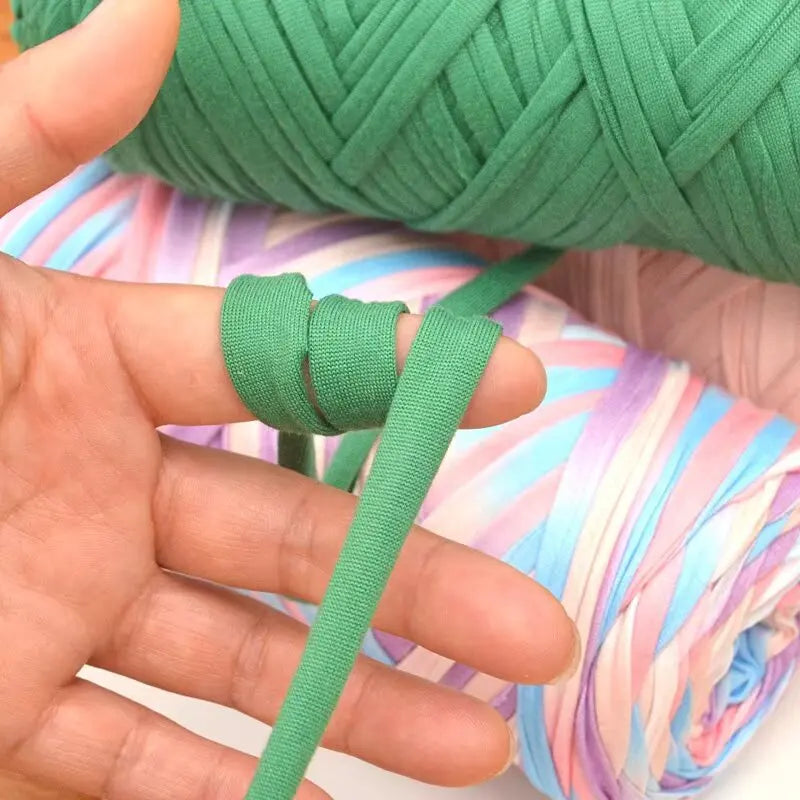 Yarn, Fabric Strip for Crochet Bags, Slippers, Hats, Cushions & Baskets