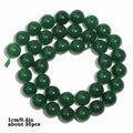 Stone Beads Green Chalcedony-Style Mixed Shapes for DIY Jewelry Making
