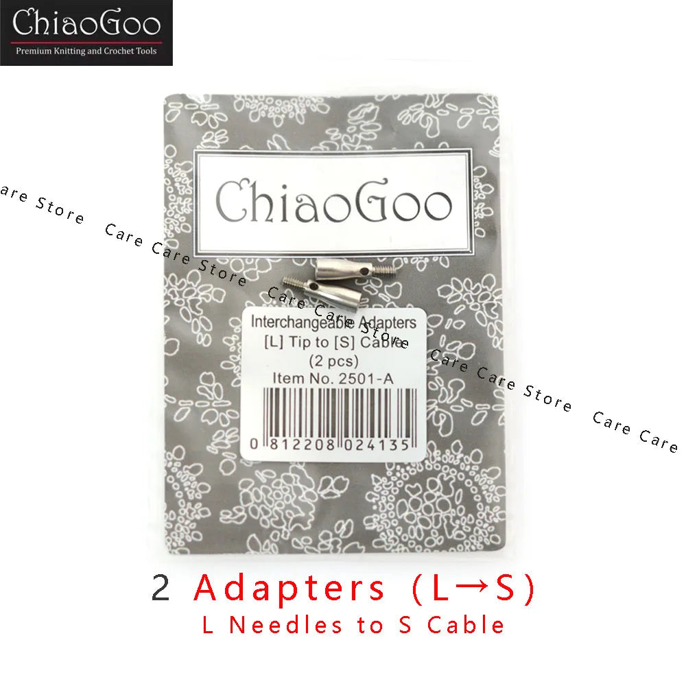 Knitting Accessories, ChiaoGoo Cable Connectors, Adapters & End Stoppers