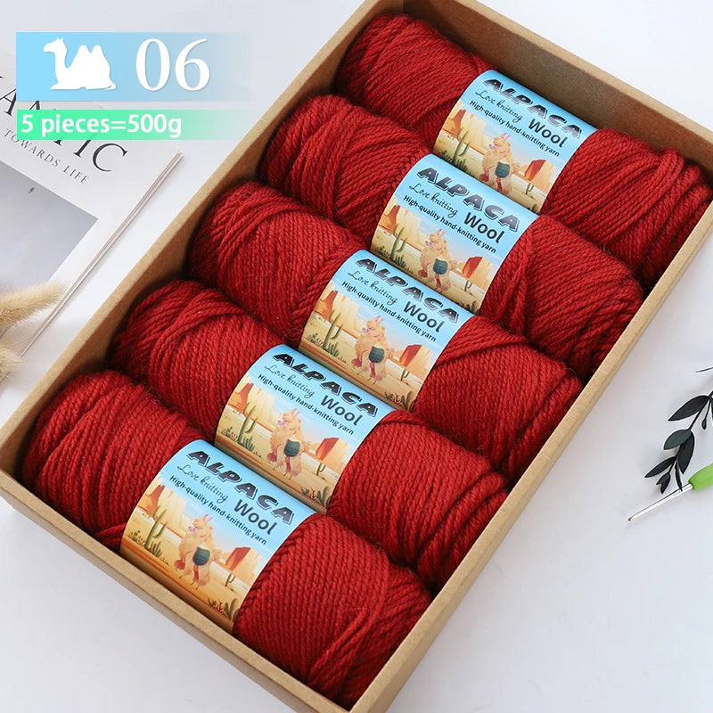 Yarn, Coarse for Knitting Sweaters, Coats, Shawls & Handmade Accessories