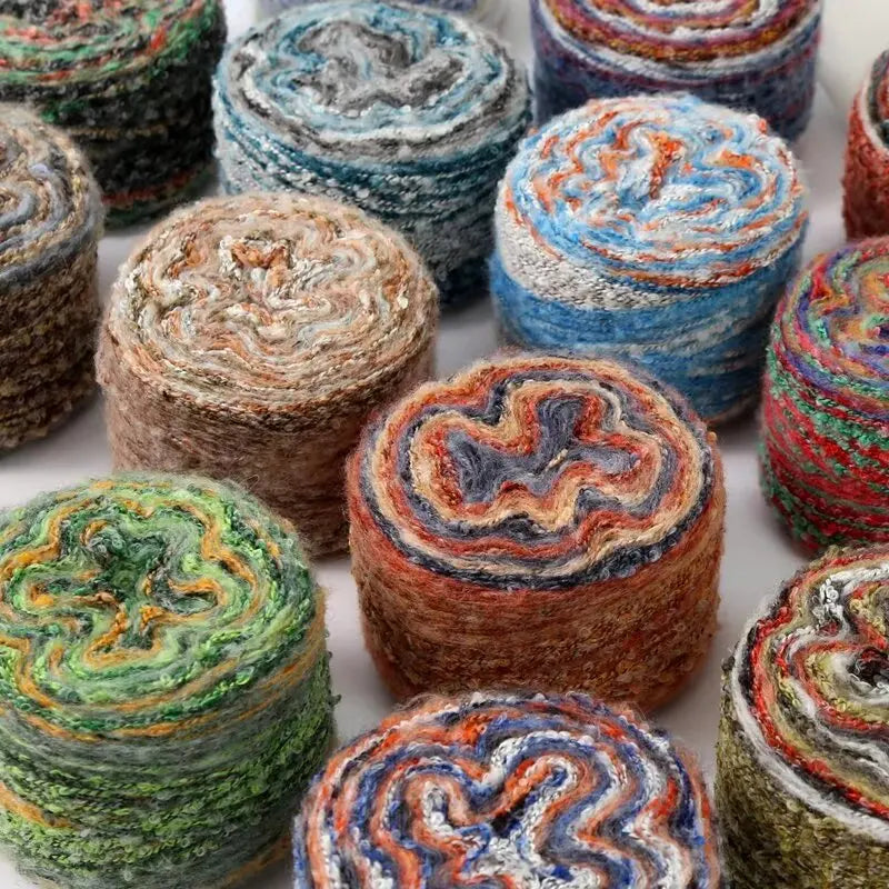 Yarn, Painterly Rainbow Gradient for Sweaters, Coats, Gloves & Scarves