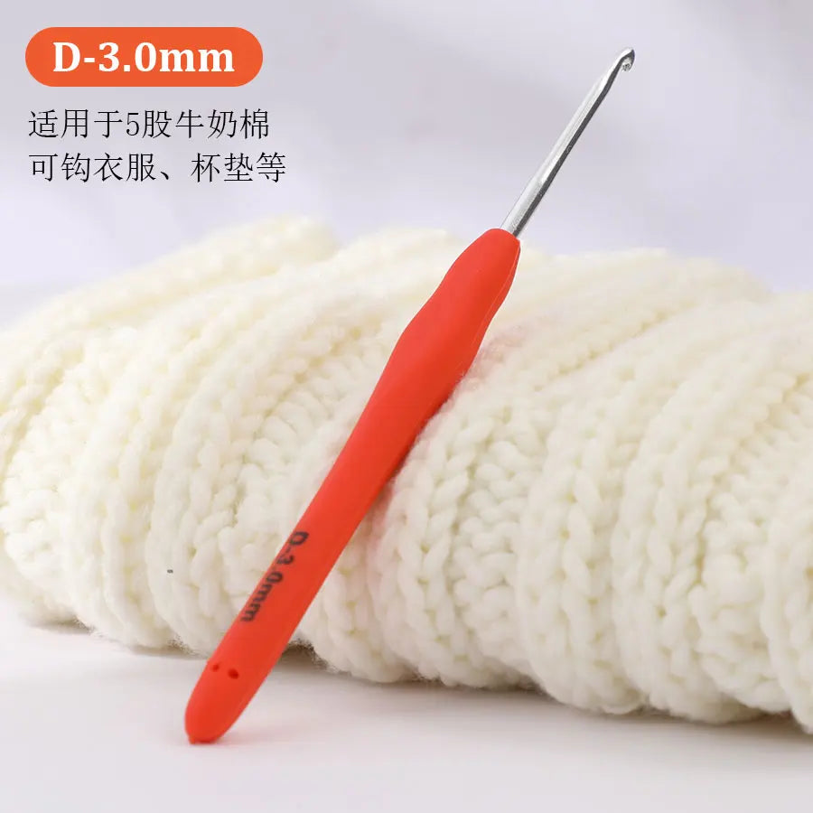 Crochet Hook, Aluminum for Handmade Yarn Crafts & Needlework Projects