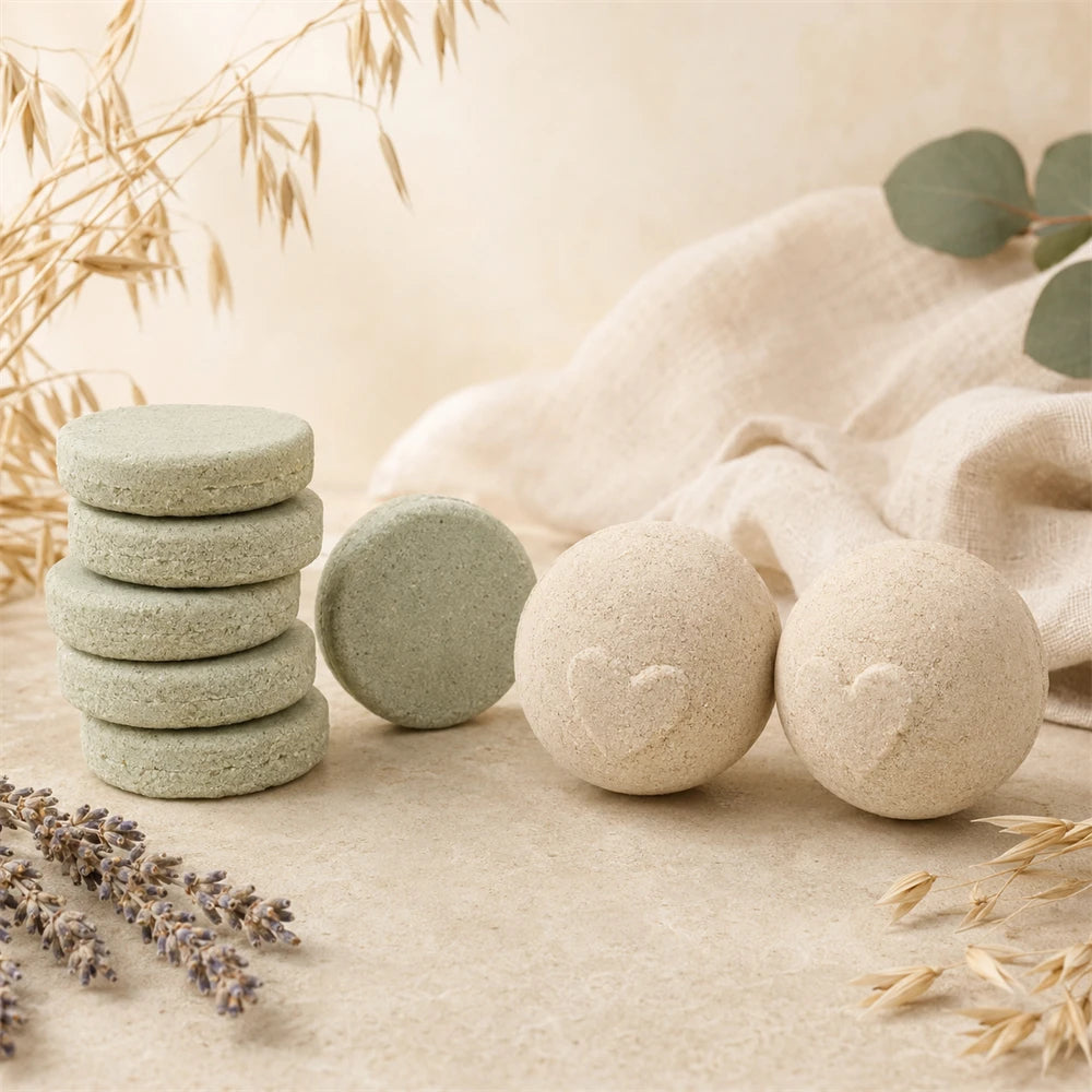 4 Shapes Bath Bomb Mold 3D Heart Flower Round Disc Sphere Shampoo Press Bar Mold DIY Round Ball Shampoo Soap Mold Soap Making