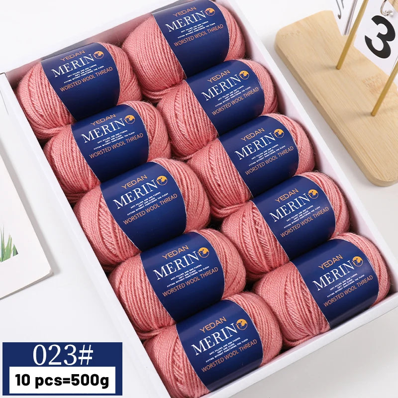 Yarn, Fine for Hand Knitting Sweaters, Scarves, Hats & Winter Accessories