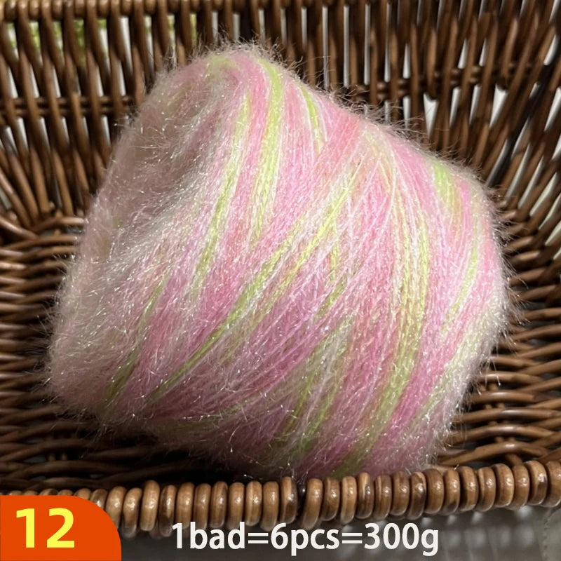 Yarn, Long-Pile for Sweaters, Scarves, Jackets, Shawls & Handmade Hats
