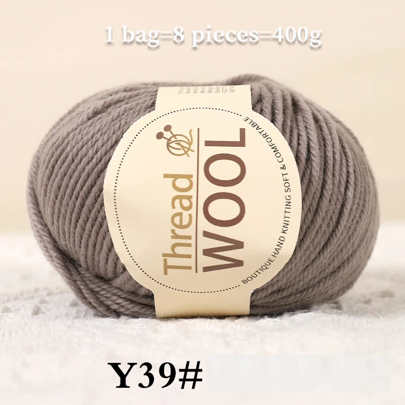 Yarn, Medium-Thick for Sweaters, Scarves, Gloves, Socks, Shawls & Coats
