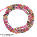 Stone Beads Faceted Abacus Zircon-Style for DIY Jewelry Making Bracelet Supplies