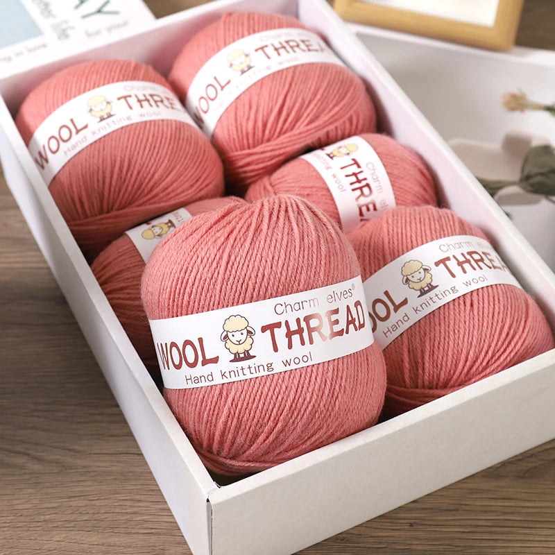 Yarn, Medium-Coarse for Knitting Sweaters, Scarves, Hats & Winter Crafts