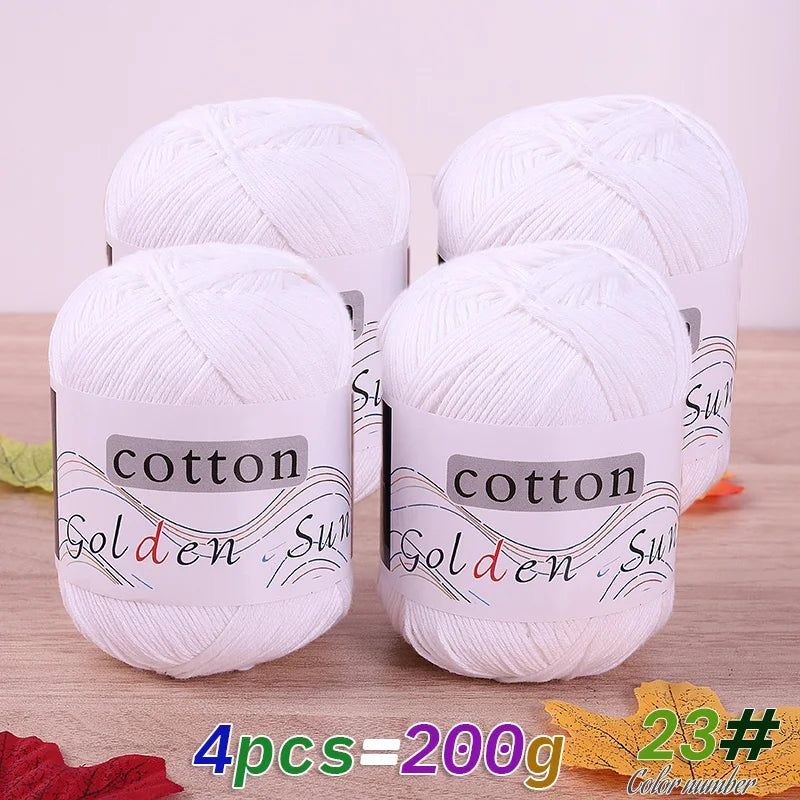 Yarn, Medium-Fine for Crochet Sweaters, Vests, Hats & Small Blankets