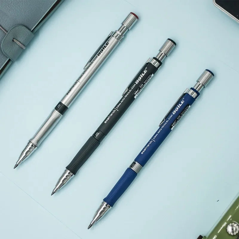 2.0mm Mechanical Pencil Set, 2B — Pencils & Lead Refills for Drawing & Sketching